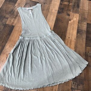 Free People-  Grey/ Green Dress